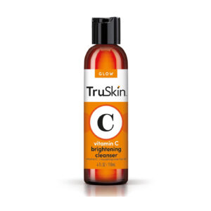 TruSkin Vitamin C Cleanser for Face - Brightening Face Wash with Vitamins C & E, 4 fl oz
