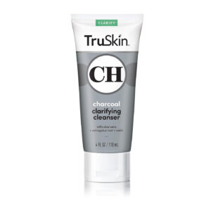 TruSkin Charcoal Cleanser Facial Cleanser – with Activated Charcoal, 4 fl oz