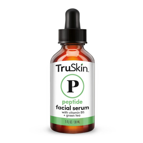 TruSkin Peptide Serum For Face – with Collagen Boosting Peptides, 1 fl oz