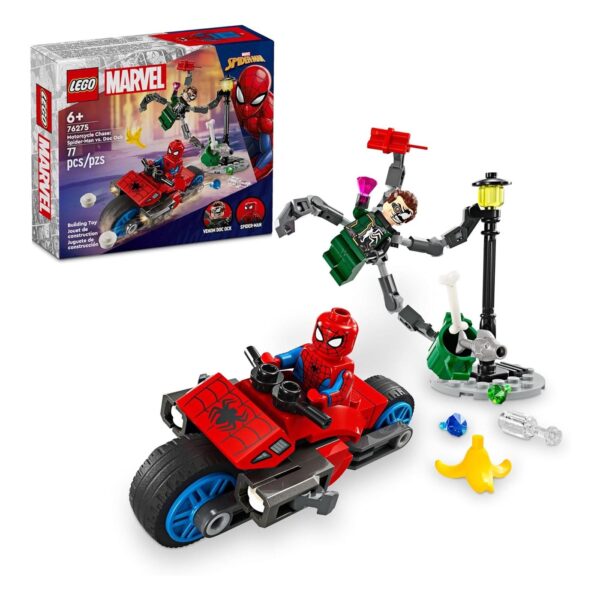 LEGO Marvel Motorcycle Chase: Spider-Man vs. Doc Ock