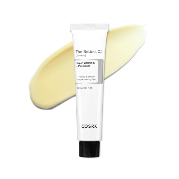 COSRX Retinol Cream, 0.67 Oz, Anti-aging Eye & Neck Cream with Retinoid Treatment to Firm Skin, Reduce Wrinkles