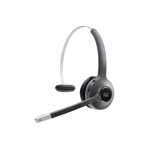 CISCO Headset 561, Wireless Single On-Ear Digital Enhanced Cordless Telecommunications Headset with Standard Base for US & Canada, Charcoal, 1-Year Limited Liability Warranty (CP-HS-WL-561-S-US=)