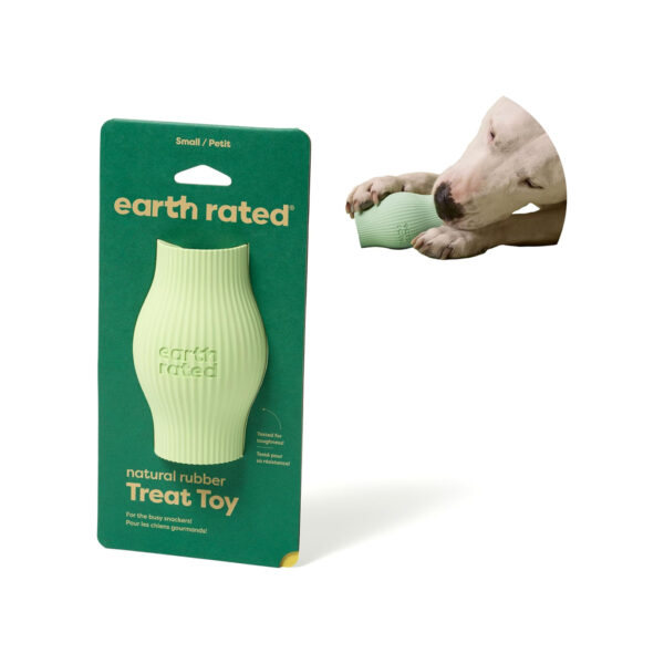 Earth Rated Treat Dispensing Dog Toy, Small - Green