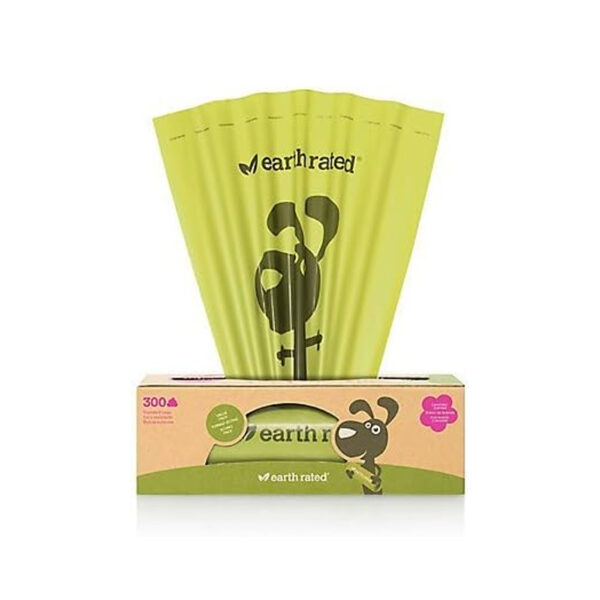 Earth Rated Lavender Scented Dog Poop Bags 300ct