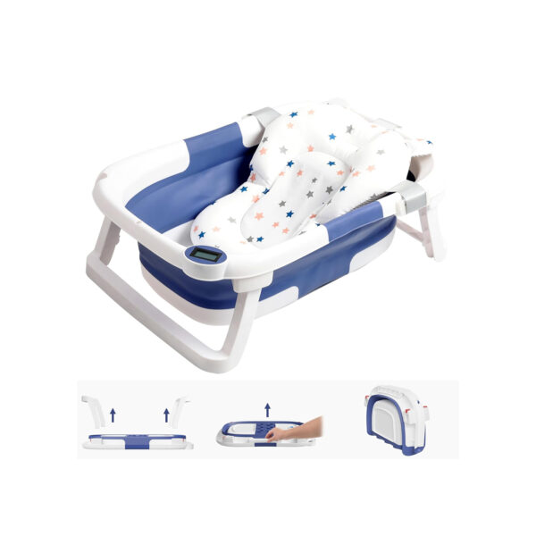 Collapsible Baby Bathtub for Infants to Toddler