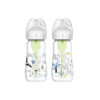 Dr. Brown's Natural Flow® Anti-Colic Options+™ Wide-Neck Baby Bottle Designer Edition Bottles, Dino Decos, 9oz/270mL